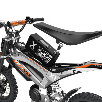 Motocykl elektryczny KuKirin X1, silnik o średniej mocy 1000 W, akumulator 48 V 20,8 Ah, opony terenowe 14/12 cali - Dostawca