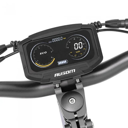 Składana hulajnoga elektryczna Ausom F1 Max, silnik 2*1400W, bateria 60V 20,8Ah, opony 10x3,0 cali, maks. prędkość 72 km/h - Dostawca